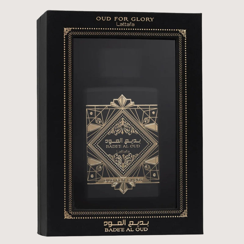 Lattafa Badee Al Oud Oud for Glory Eau de Parfum 100ml Unisex - Classic Amber Oud