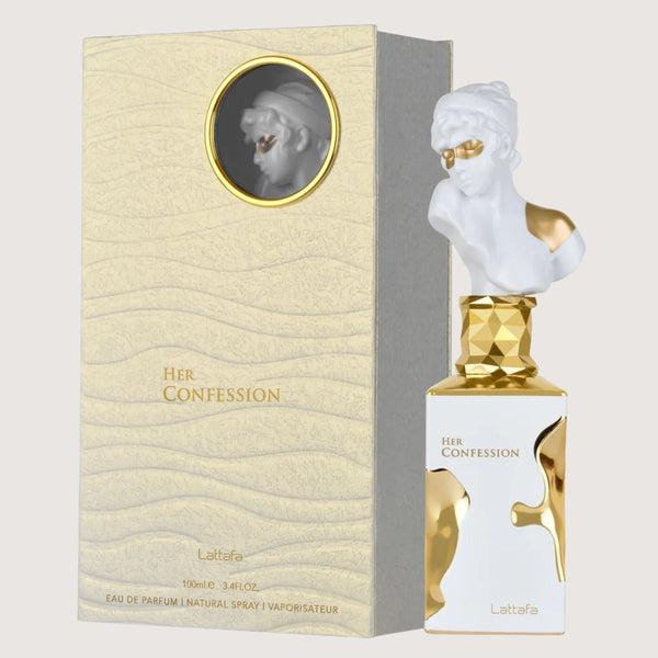 Lattafa Her Confession Eau de Parfum 100ml for Women - Floral Spicy Musk