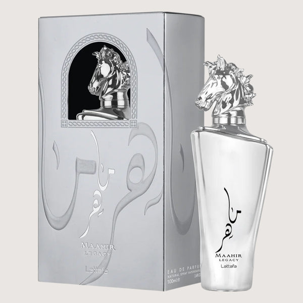 Lattafa Maahir Legacy Eau de Parfum 100ml for Men - Spicy Woody Aromatic
