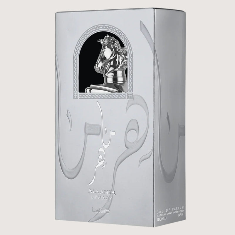 Lattafa Maahir Legacy Eau de Parfum 100ml for Men - Spicy Woody Aromatic