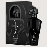 Lattafa Maahir Black Edition Eau de Parfum 100ml for Men - Intense Spicy Leather