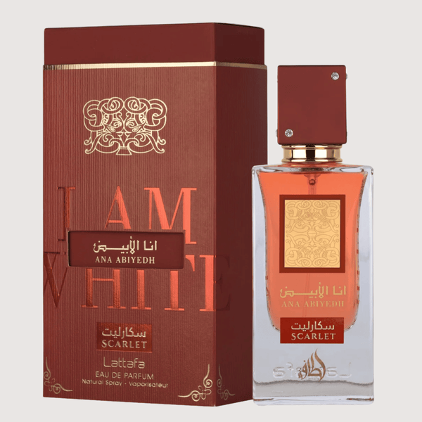 Lattafa Ana Abiyedh Scarlet Eau de Parfum 100ml Unisex - Black Cherry Caramel