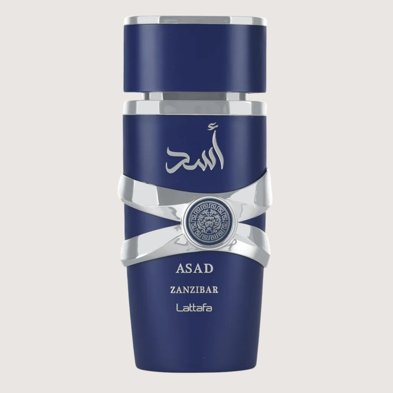 Lattafa Asad Zanzibar Eau de Parfum 100ml for Men - Aquatic Spicy Coconut