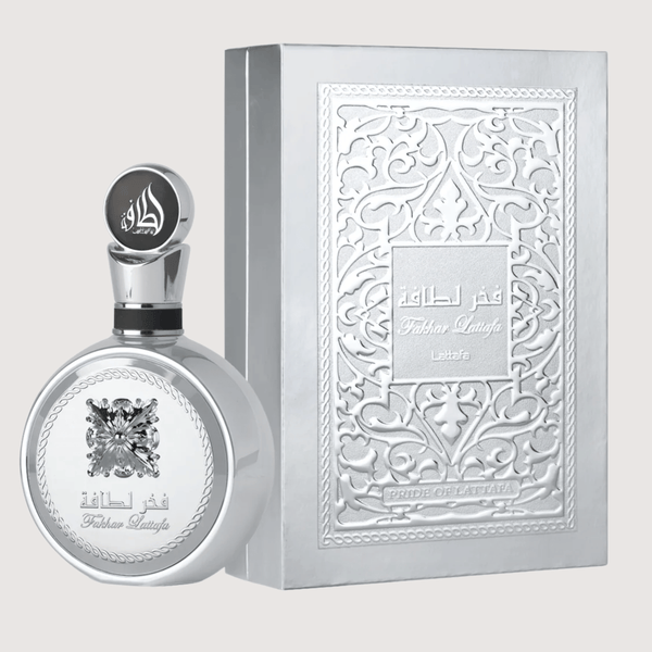 Lattafa Fakhar Platin Eau de Parfum 100ml for Men - Fresh Spicy Woody