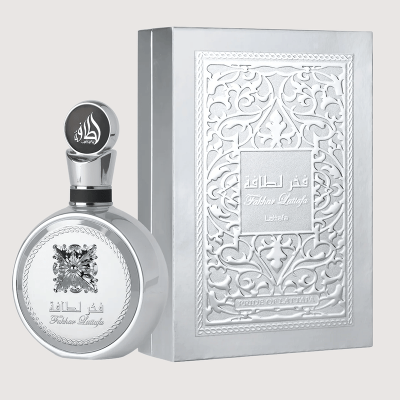 Lattafa Fakhar Platin Eau de Parfum 100ml for Men - Fresh Spicy Woody