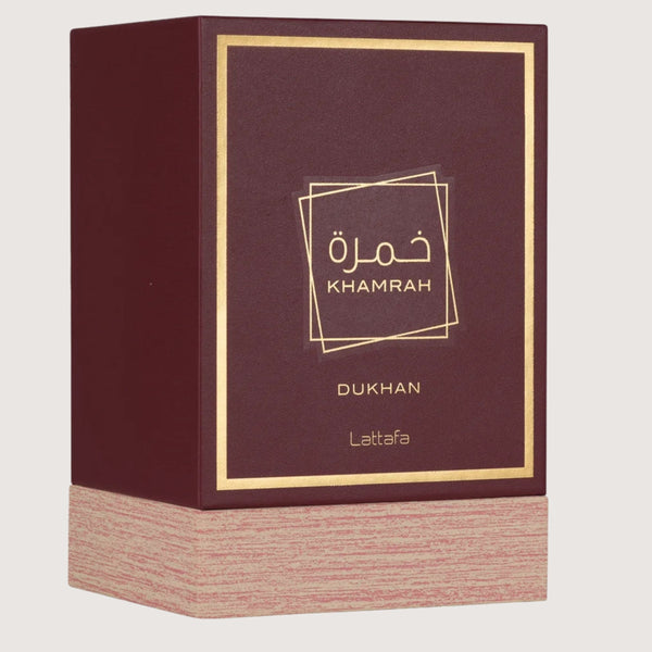 Lattafa Khamrah Dukhan Eau de Parfum 100ml Unisex - Smoky Tobacco Amber
