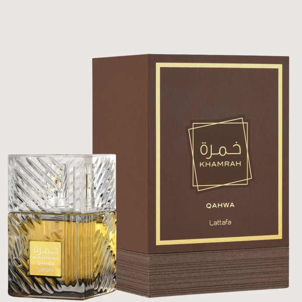 Lattafa Khamrah Qahwa Eau de Parfum 100ml Unisex - Coffee Spicy Gourmand