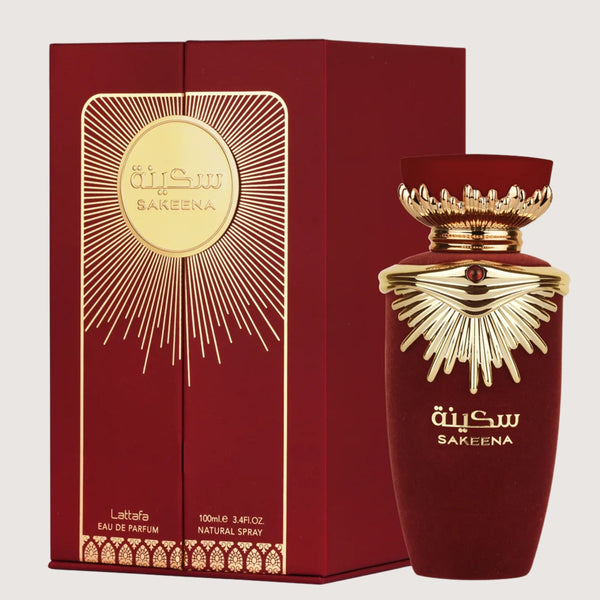 Lattafa Sakeena Eau de Parfum 100ml for Women - Fruity Aquatic Gourmand