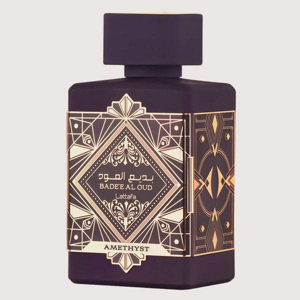 Lattafa Badee Al Oud Amethyst Eau de Parfum 100ml Unisex - Rose Oud Luxury